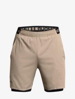 Under Armour - Ua Vanish Woven 2In1 Sts - Sportiniai šortai - Smėlio