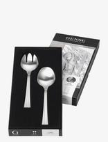 Gense - Salatbestik Thebe 21 Cm Mat Stål - Salotų serviravimo indas - Sidabro
