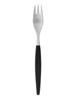 Gense - Bordgaffel Focus De Luxe 20 Cm Sort/Mat Stål - Šakutės - Juoda