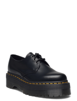Dr. Martens - 1461 Quad Black Polished Smooth - Suvarstomi batai - Juoda