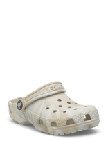 Crocs - Classic Marbled Clog K - Klumpės - Kreminė spalva