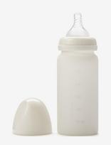 Elodie Details - Glass Feeding Bottle - Vanilla White - Kūdikių buteliukas - Balta