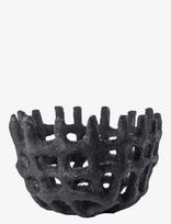 Mette Ditmer - Art Piece Braided Bowl - Dekoratyvinė lėkštė - Juoda