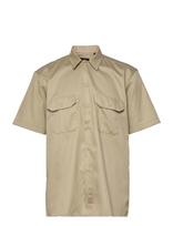 Dickies - Work Shirt Ss Rec - Marškinėliai trumpomis rankovėmis - Smėlio