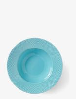 Lyngby Porcelæn - Rhombe Color Dyb Tallerken´ - Lėkštė - Mėlyna