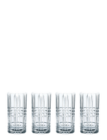 Nachtmann - Tastes Good Longdrink 4-Pack With 4 Glass Straws - Kokteilių taurė