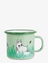 Muurla - Moomin Enamel Mug 25Cl - Kavos puodelis - Žalia