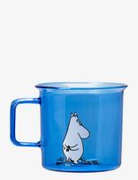 Muurla - Moomin Glass Mug Moomin - Kavos puodelis - Mėlyna