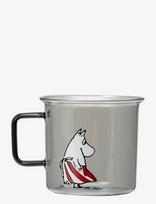 Muurla - Moomin Glass Mug Moominmamma - Kavos puodelis - Pilka