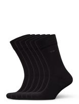 Calvin Klein - Ck Men Sock Casual Flat Knit Cott - Įprastos kojinės - Juoda