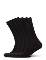 TOPECO - Socks 4P, Bamboo - Įprastos kojinės - Juoda