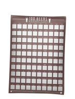 Gift Republic - 100 Beers - Kalendoriai ir užrašų knygelės - Marga / raštuota