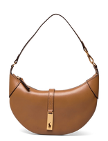 Polo Ralph Lauren - Polo Id Calfskin Mini Shoulder Bag - Rankinė - Ruda