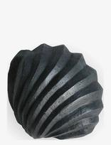Cooee Design - Sculpture The Clam Shell Coal - Porcelianinės figūrėlės ir skulptūros - Juoda