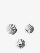 Cooee Design - Sculpture The Genesis Shells Coal - Porcelianinės figūrėlės ir skulptūros - Pilka