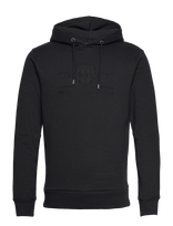 Gant - Reg Tonal Shield Hoodie - Džemperis - Juoda