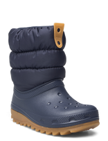 Crocs - Classic Neo Puff Boot T - Žieminiai batai užsimaunami - Tamsiai mėlyna