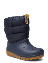 Crocs - Classic Neo Puff Boot K - Žieminiai batai užsimaunami - Tamsiai mėlyna