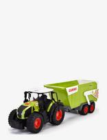 Dickie Toys - Claas Farm Tractor & Trailer - Traktoriai - Marga / raštuota