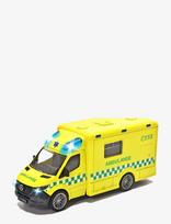 Majorette - Mercedes-Benz Sprinter Ambulance Norsk - Greitosios pagalbos automobilis - Geltona