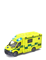 Majorette - Swedish Mercedes-Sprinter Ambulance - Greitosios pagalbos automobilis - Geltona