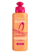 L'Oréal Paris - L'oréal Paris Elvital Dream Length No Haircut Leave-In Cream For Long Hair 200 Ml - Plaukų priežiūros priemonė - Nude