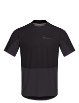 Norrøna - Senja Equaliser Lightweight T-Shirt M's - Marškinėliai trumpomis rankovėmis - Juoda