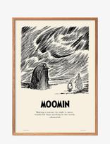 PSTR Studio - Moomin X Pstr Studio - Journey By Night - Iliustracijos - Juoda