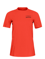 Norrøna - Senja Equaliser Lightweight T-Shirt W's - Marškinėliai trumpomis rankovėmis - Oranžinė
