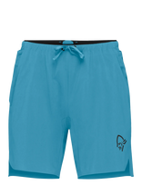Norrøna - Senja Flex1 8" Shorts W's - Sportiniai šortai - Mėlyna