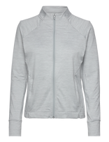 PUMA Golf - W Cloudspun Heather Full Zip Jacket - Megztinis - Pilka