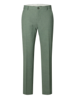 Selected - Slhslim-Oasis Linen Trs Noos - Klasikinės kelnės - Žalia