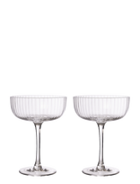 ERNST - Glas På Fod 2-Pak - Šampano taurės - Nude