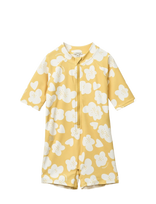 Liewood - Max Printed Shortsleeve Swim Jumpsuit - UV kostiumas - Geltona