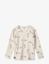 Liewood - Noah Printed Longsleeve Swim Tee - UV viršutiniai drabužiai - Kreminė spalva