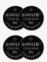Sirius Home - Decopower Cr2450, 4 Stk Sæt - Baterijos - Sidabro