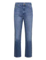Wrangler - Straight - Tiesaus kirpimo džinsai - Mėlyna