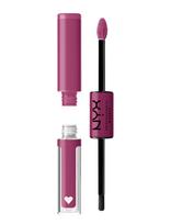 NYX Professional Makeup - Shine Loud High Pigment Lip Shine - Lūpų blizgesys - Violetinė