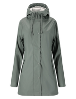 Weather Report - Petra W Rain Jacket - Lietpaltis - Žalia
