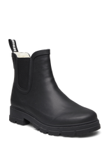 ANGULUS - Rain Boots - Low With Elastic - Guminiai batai - Juoda