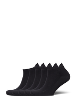 ZEBDIA - Unisex 5-Pack Running Socks - Futbolo kojinės iki kulkšnių - Juoda
