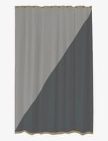 Mette Ditmer - Duet Shower Curtain - Dušo užuolaidos - Pilka