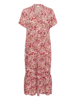 Saint Tropez - Edasz Ss Maxi Dress - Iki kelių ir midi suknelės - Rožinė
