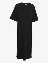 Kaffe - Kaedna 1/2 Sleeve Dress - Iki kelių ir midi suknelės - Juoda