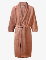 Bongusta - Naram Bathrobe - Camel & Ultramarine - Chalatas - Rožinė