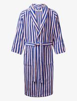 Bongusta - Naram Bathrobe - Dazzling Blue & Rose - Chalatas - Mėlyna