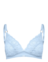 CHANTELLE - Fleurs Wirefree Triangle Bra - Liemenėlė - Mėlyna