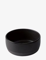 Aida - Raw Titanium Black - Skål Høj  1 Stk  D19,5 X H8 Cm Gaveæske - Pusryčių dubenėlis - Juoda