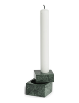 WOUD - Jeu De Dés 1 Candle Holder - Žvakių laikiklis - Žalia