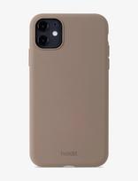 Holdit - Silicone Case Mocha Brown - Ausinių dėklas - Violetinė